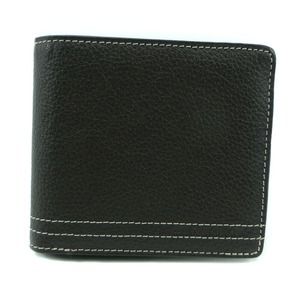 Other Men's Leather Bifold Wallet Brown Leather Short Wallet